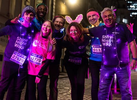 Cancer Research UK's Shine Night Walk returns to Liverpool.